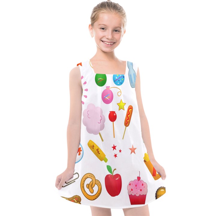 Summer-fair-food-goldfish Copy Copy Kids  Cross Back Dress