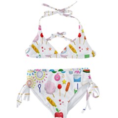 Summer-fair-food-goldfish Copy Copy Kids  Classic Bikini Set by Nexatart