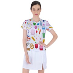 Summer-fair-food-goldfish Copy Copy Women s Sports Top by Nexatart