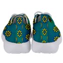 Yellow And Blue Proud Blooming Flowers Kids  Lightweight Sports Shoes View4