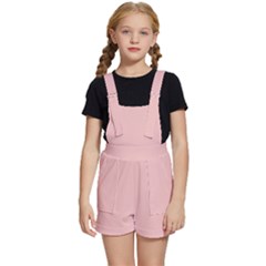 Gossamer Pink Kids  Short Overalls