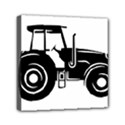 Black-farm-tractor-cut Mini Canvas 6  x 6  (Stretched) View1