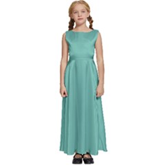 Cascade Kids  Satin Sleeveless Maxi Dress