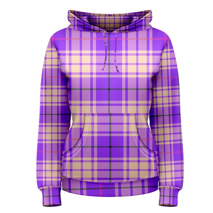 Pink Tartan 6 Women s Pullover Hoodie