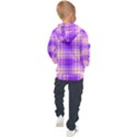 Pink Tartan 6 Kids  Hooded Pullover View2