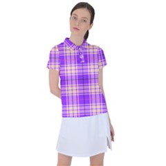 Pink Tartan 6 Women s Polo Tee