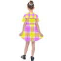 Pink Tartan-8 Kids  Sailor Dress View2