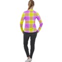 Pink Tartan-8 Women s Pique Long Sleeve Tee View2