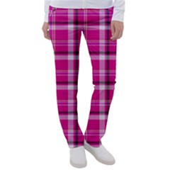 Pink Tartan-9 Women s Casual Pants by tartantotartanspink