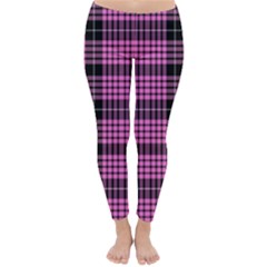 Pink Tartan 3 Classic Winter Leggings