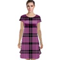 Pink Tartan 3 Cap Sleeve Nightdress View1