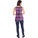 Pink Tartan 3 Sleeveless Tunic View2