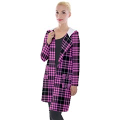 Pink Tartan 3 Hooded Pocket Cardigan by tartantotartanspink