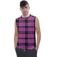 Pink Tartan 3 Men s Regular Tank Top by tartantotartanspink