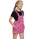 Pink Tartan-10 Kids  Short Overalls View3