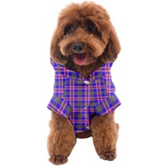 Tartan Purple Dog Coat