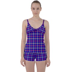 Tartan 2 Tie Front Two Piece Tankini by tartantotartanspink