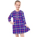 Tartan 2 Kids  Quarter Sleeve Shirt Dress View1