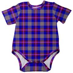 Tartan 2 Baby Short Sleeve Onesie Bodysuit by tartantotartanspink