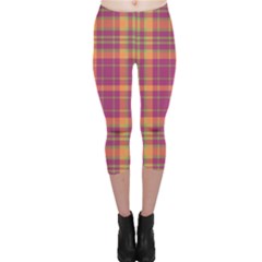 Tartan 9 Capri Leggings 