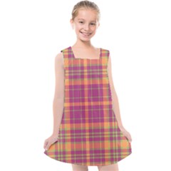 Tartan 9 Kids  Cross Back Dress