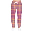 Tartan 9 Women velvet Drawstring Pants View1