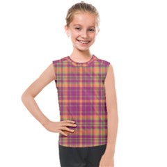 Tartan 9 Kids  Mesh Tank Top by tartantotartanspink