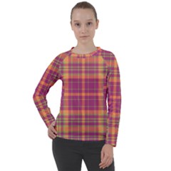 Tartan 9 Women s Long Sleeve Raglan Tee