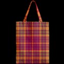 Tartan 9 Zipper Classic Tote Bag View2