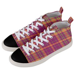 Tartan 9 Men s Mid-top Canvas Sneakers