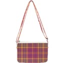 Tartan 9 Double Gusset Crossbody Bag View2