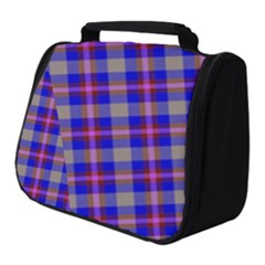 Tartan 2 Full Print Travel Pouch (small) by tartantotartanspink2