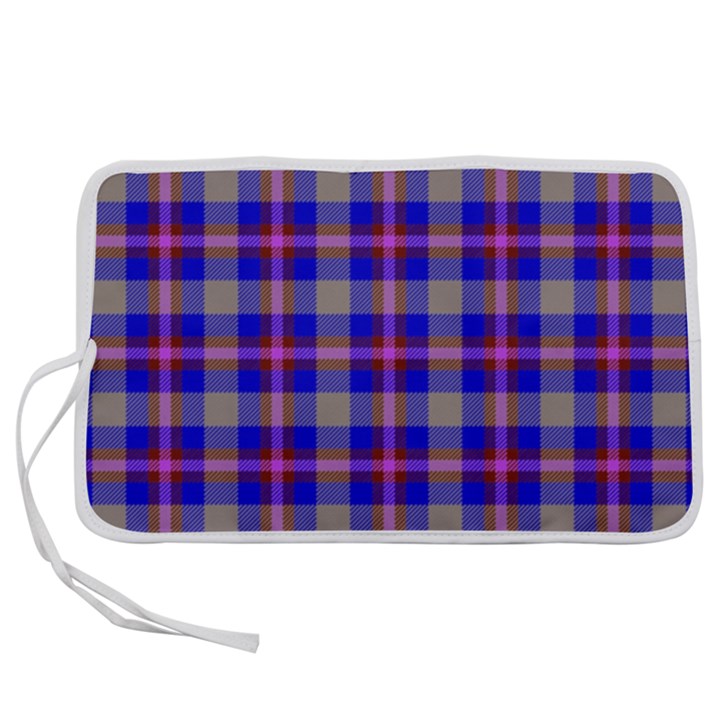 Tartan 2 Pen Storage Case (S)