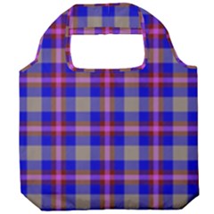 Tartan 2 Foldable Grocery Recycle Bag