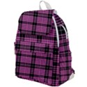 Pink Tartan 3 Top Flap Backpack View1