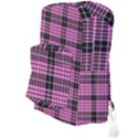 Pink Tartan 3 Full Print Backpack View3