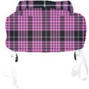 Pink Tartan 3 Full Print Backpack View4