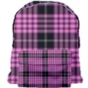 Pink Tartan 3 Giant Full Print Backpack View1