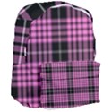 Pink Tartan 3 Giant Full Print Backpack View3