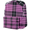 Pink Tartan 3 Giant Full Print Backpack View4