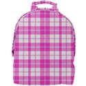 Pink Tartan Mini Full Print Backpack View1