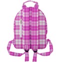 Pink Tartan Mini Full Print Backpack View2