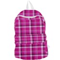 Pink Tartan-9 Foldable Lightweight Backpack View1