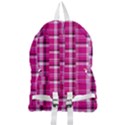 Pink Tartan-9 Foldable Lightweight Backpack View2