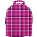 Pink Tartan-9 Mini Full Print Backpack View1