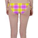 Pink Tartan-8 Bikini Bottom View2