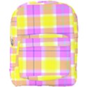 Pink Tartan-8 Full Print Backpack View1