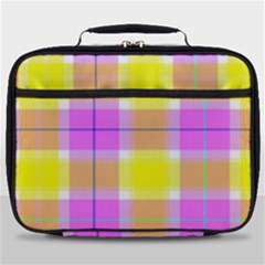 Pink Tartan-8 Full Print Lunch Bag by tartantotartanspink2