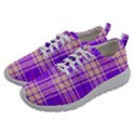 Pink Tartan 6 Athletic Shoes View2