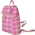 Pink Tartan 4 Buckle Everyday Backpack View1